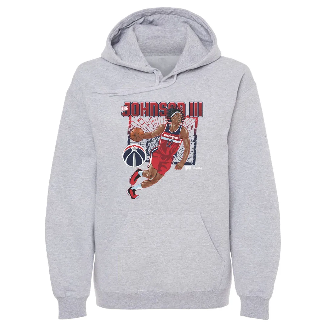 Tre Johnson III Washington Wizards Shattered WHT sold by 500 Level product image thumbnail 2