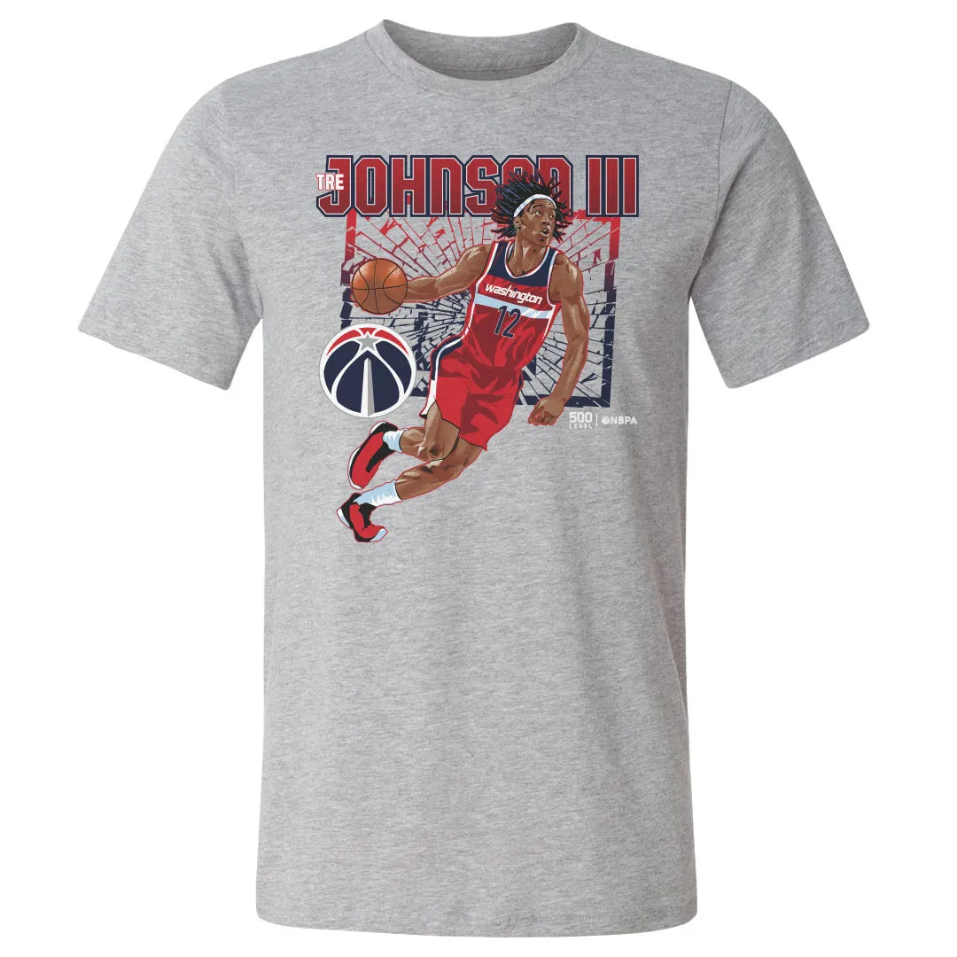 Tre Johnson III Washington Wizards Shattered WHT sold by 500 Level product image thumbnail 2