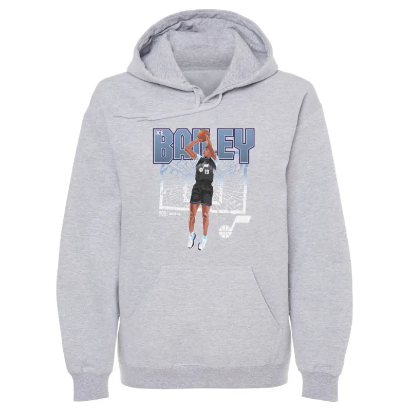 Ace Bailey Utah Jazz Shattered WHT sold by 500 Level