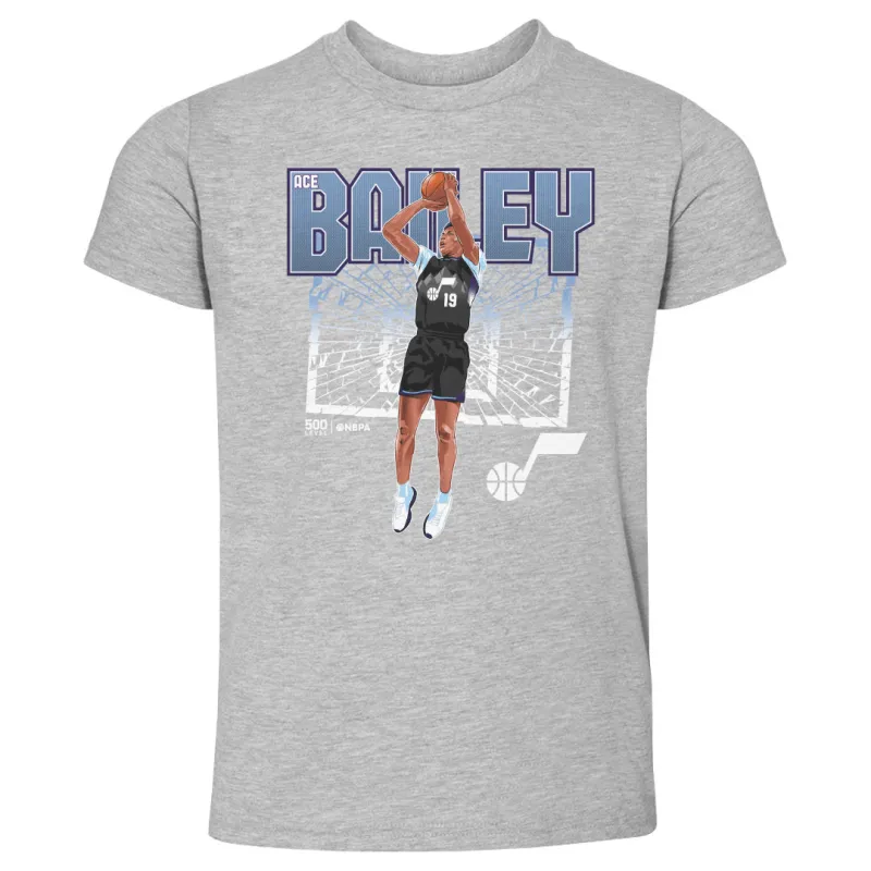 Ace Bailey Utah Jazz Shattered WHT sold by 500 Level