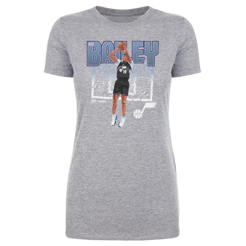 Ace Bailey Utah Jazz Shattered WHT sold by 500 Level