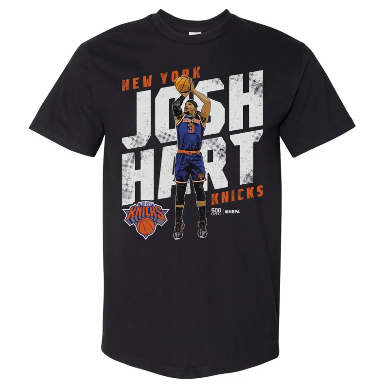 Josh Hart New York Knicks Slant WHT sold by 500 Level