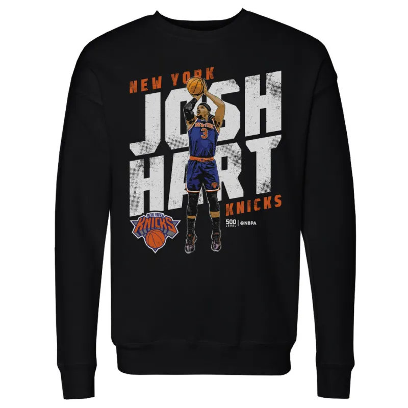 Josh Hart New York Knicks Slant WHT sold by 500 Level