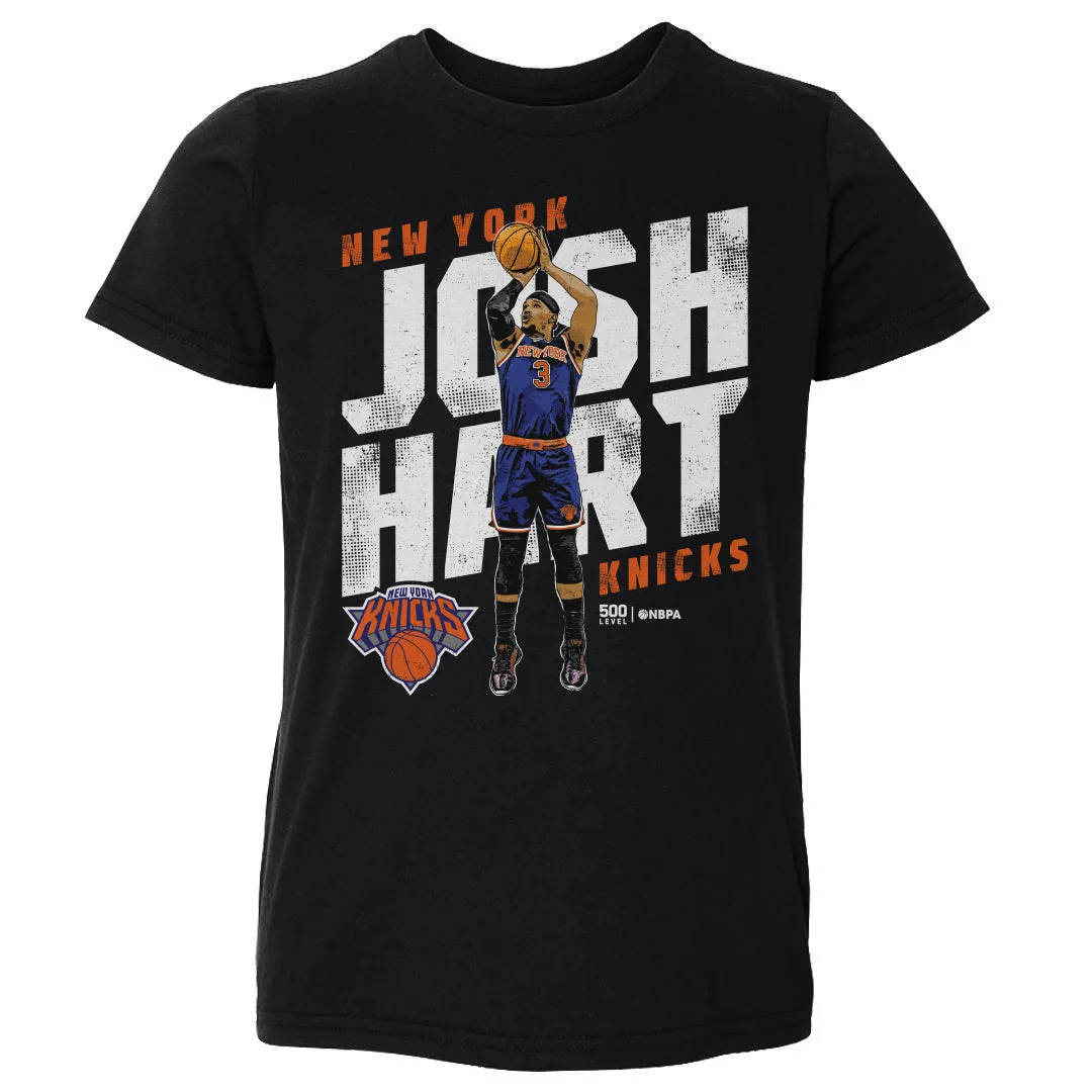 Josh Hart New York Knicks Slant WHT sold by 500 Level