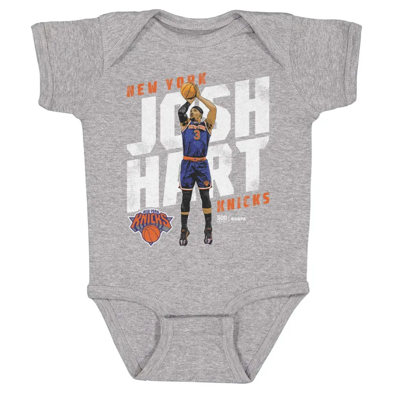Josh Hart New York Knicks Slant WHT sold by 500 Level
