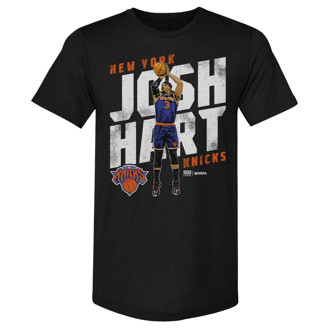 Josh Hart New York Knicks Slant WHT sold by 500 Level