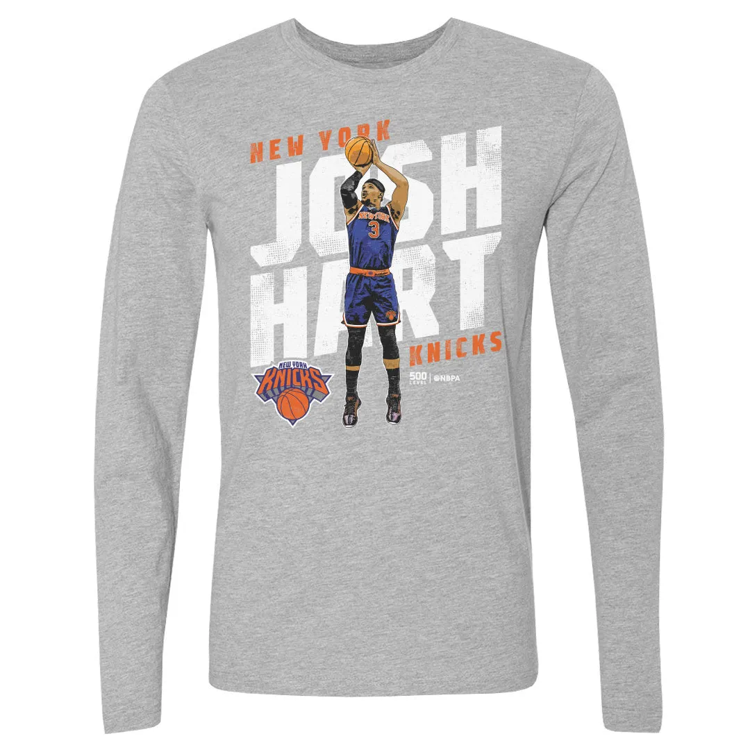 Josh Hart New York Knicks Slant WHT sold by 500 Level