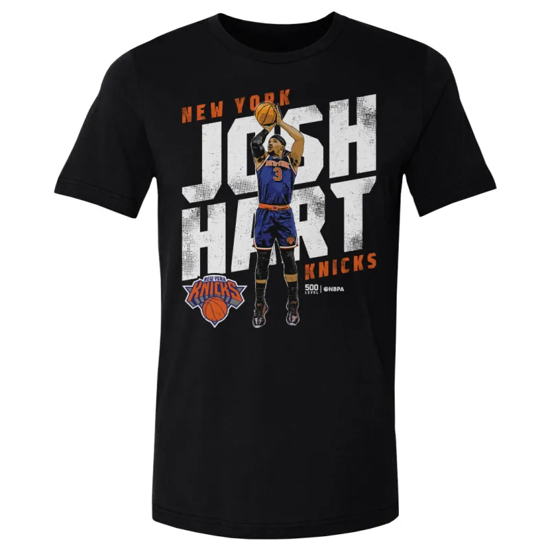 Josh Hart New York Knicks Slant WHT sold by 500 Level