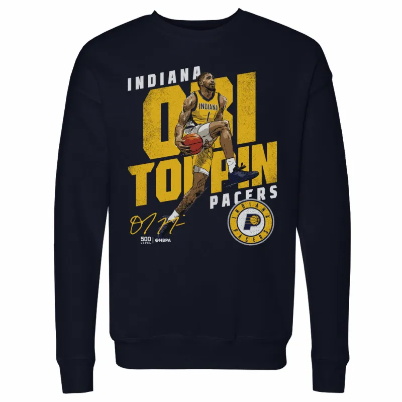 Obi Toppin Indiana Pacers Slant WHT sold by 500 Level