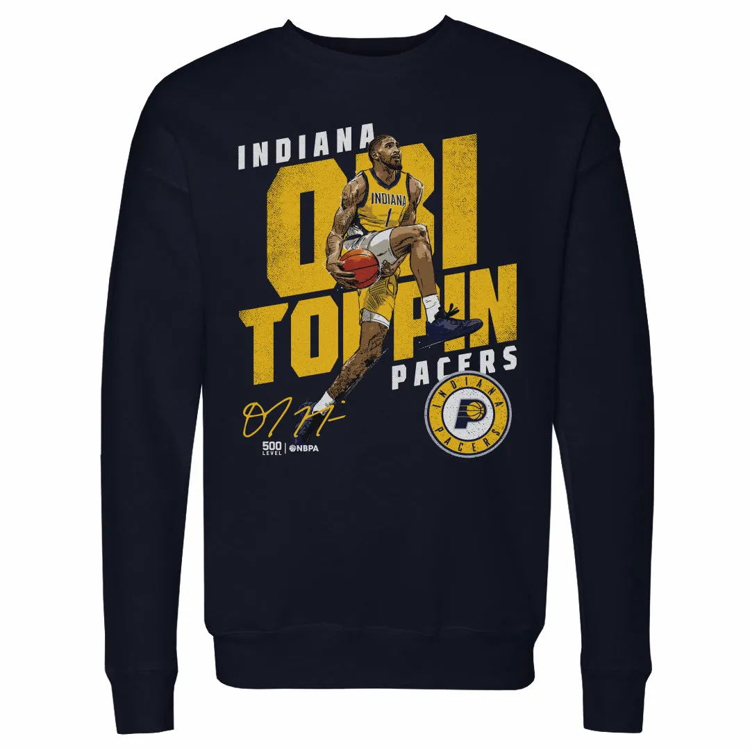 Obi Toppin Indiana Pacers Slant WHT sold by 500 Level
