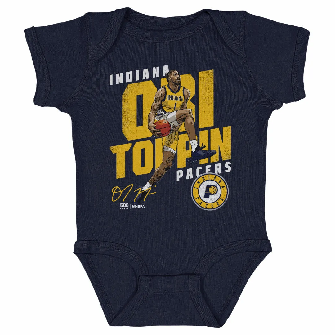 Obi Toppin Indiana Pacers Slant WHT sold by 500 Level product image thumbnail 2