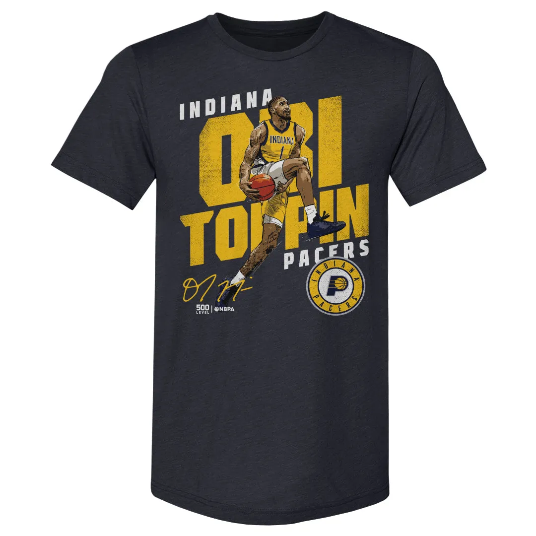 Obi Toppin Indiana Pacers Slant WHT sold by 500 Level