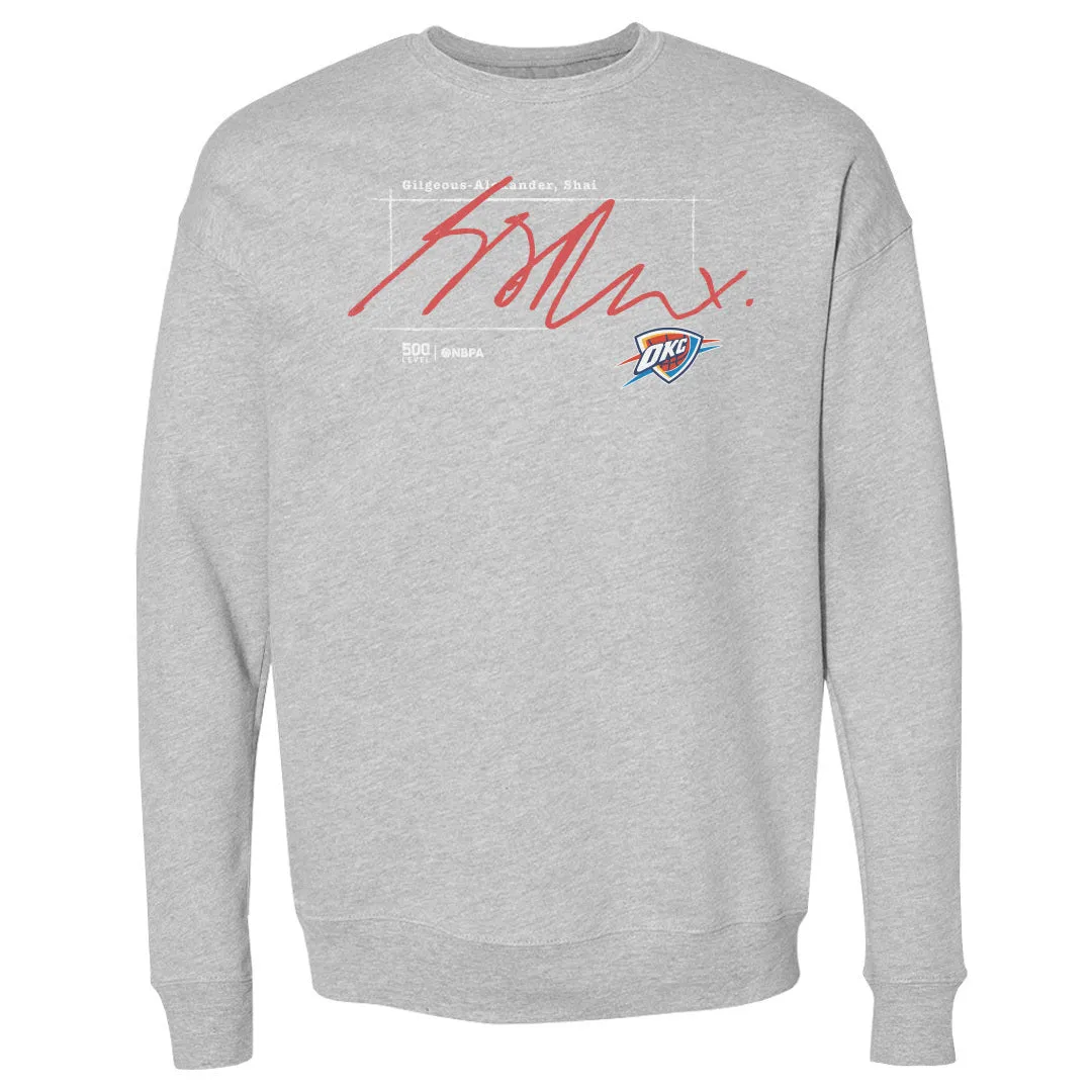 Shai Gilgeous-Alexander Oklahoma City Thunder Signature WHT sold by 500 Level product image thumbnail 2