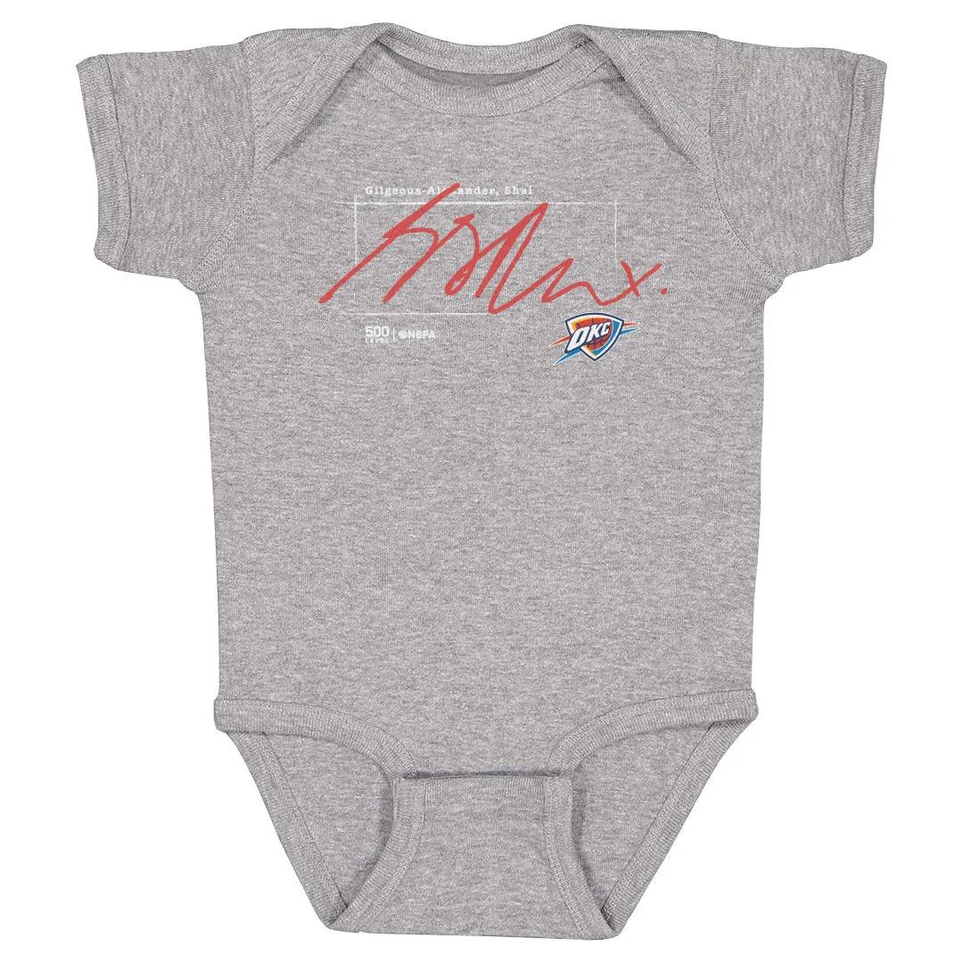 Shai Gilgeous-Alexander Oklahoma City Thunder Signature WHT sold by 500 Level product image thumbnail 3