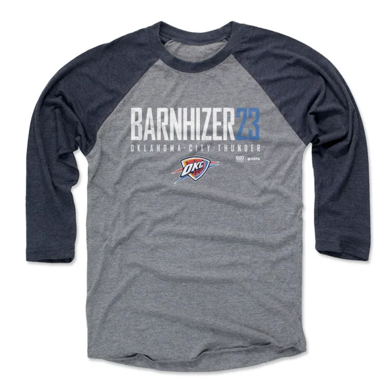 Brooks Barnhizer Oklahoma City Thunder Elite WHT made by 500 Level