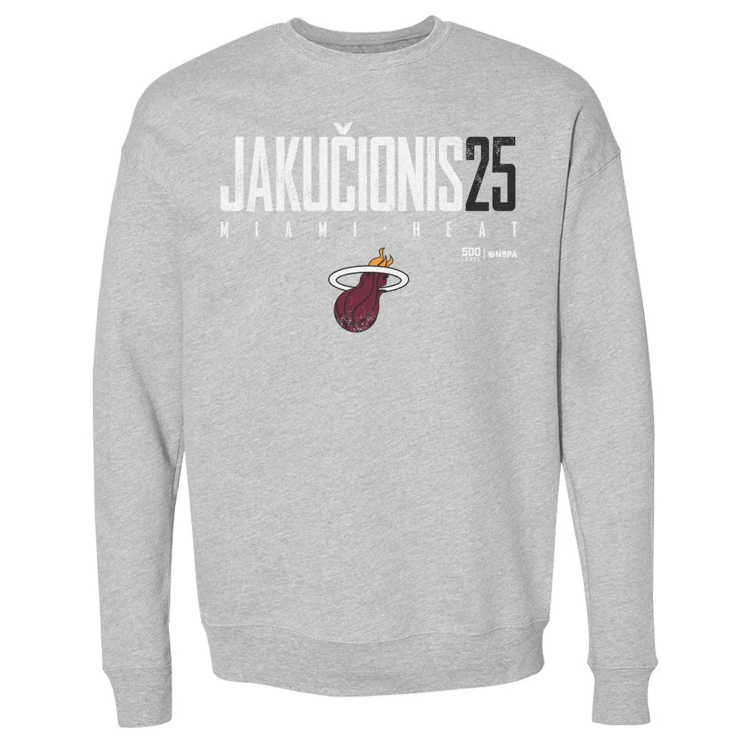 Kasparas Jakucionis Miami Heat Elite WHT sold by 500 Level