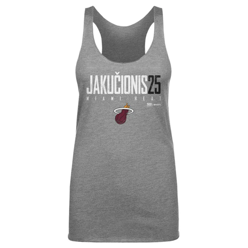 Kasparas Jakucionis Miami Heat Elite WHT sold by 500 Level