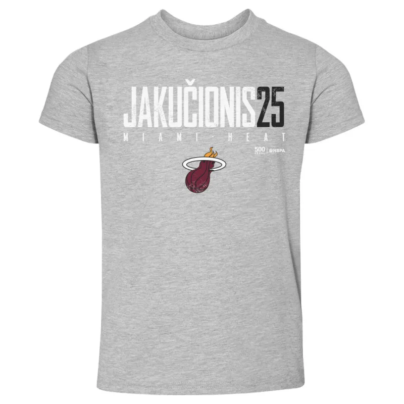 Kasparas Jakucionis Miami Heat Elite WHT sold by 500 Level