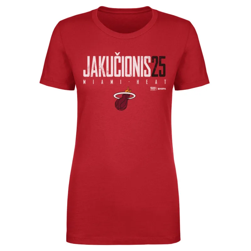Kasparas Jakucionis Miami Heat Elite WHT sold by 500 Level