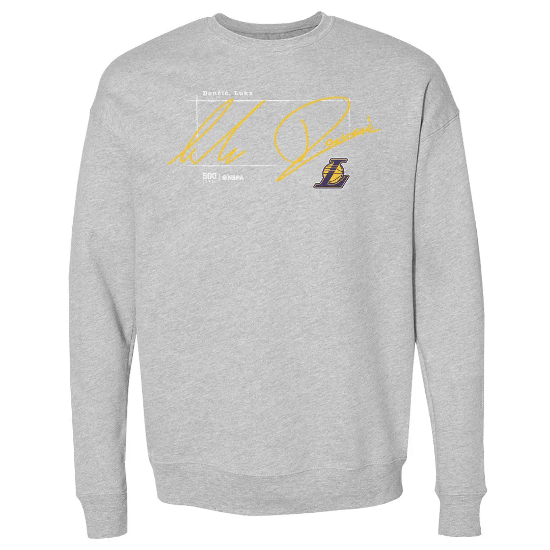 Luka Doncic Los Angeles Lakers Signature WHT sold by 500 Level