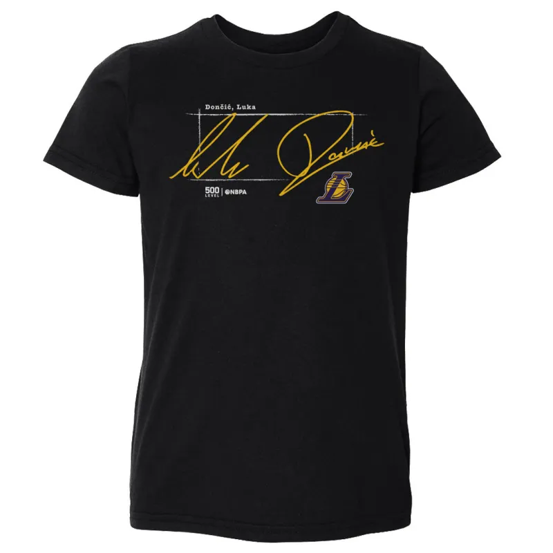 Luka Doncic Los Angeles Lakers Signature WHT sold by 500 Level
