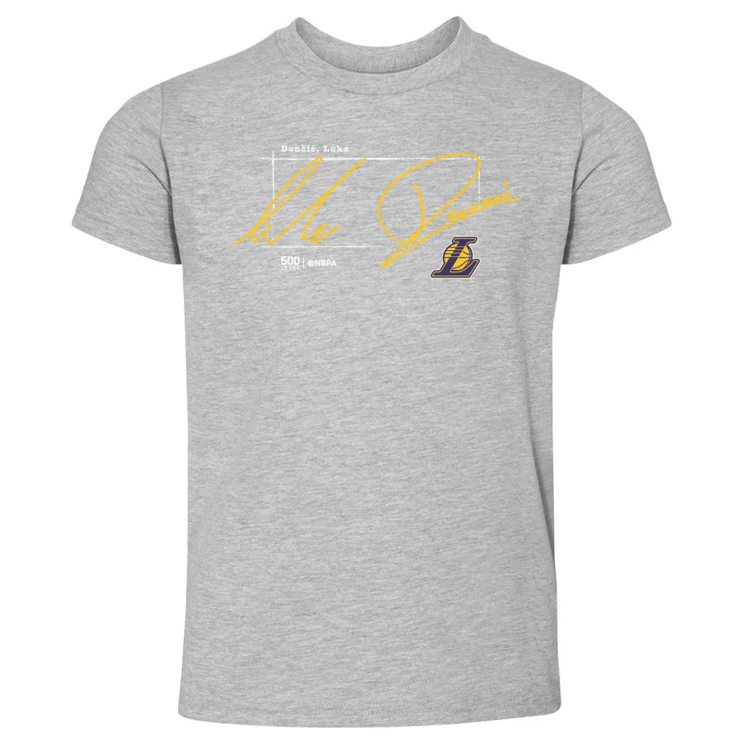 Luka Doncic Los Angeles Lakers Signature WHT sold by 500 Level product image thumbnail 2