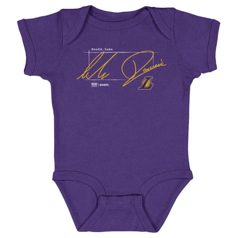 Luka Doncic Los Angeles Lakers Signature WHT sold by 500 Level