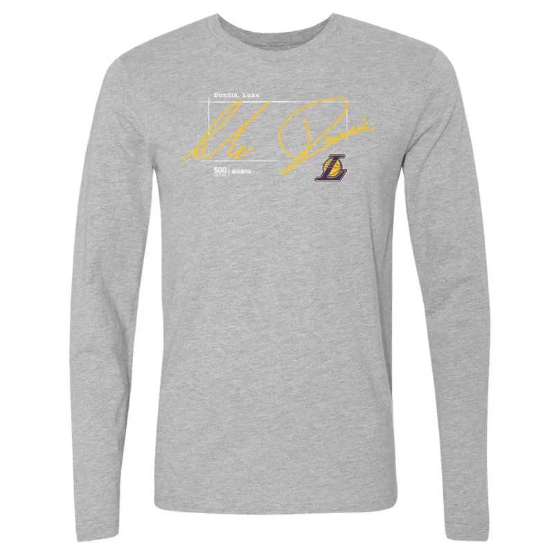 Luka Doncic Los Angeles Lakers Signature WHT sold by 500 Level
