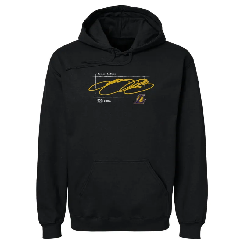 LeBron James Los Angeles Lakers Signature WHT sold by 500 Level
