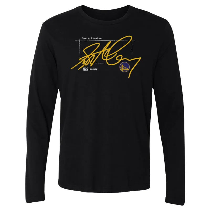 Steph Curry Golden State Warriors Signature WHT sold by 500 Level