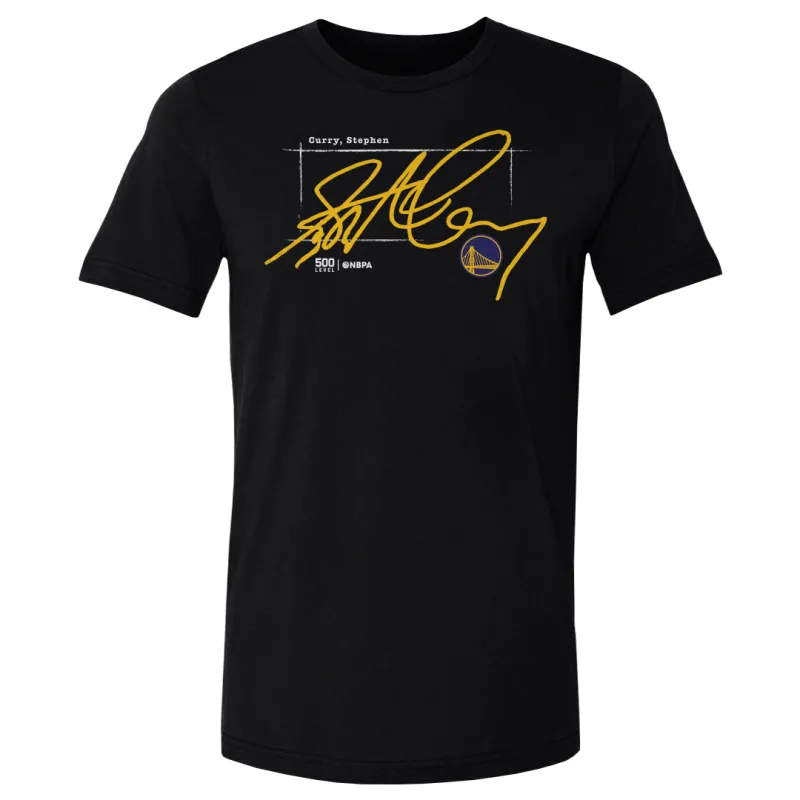 Steph Curry Golden State Warriors Signature WHT sold by 500 Level