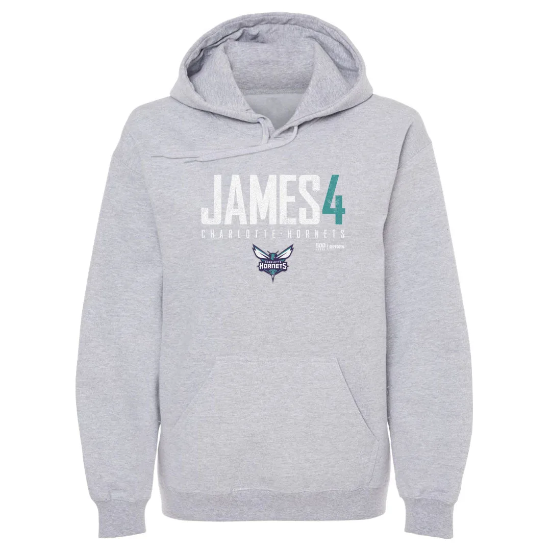Sion James Charlotte Hornets Elite WHT sold by 500 Level