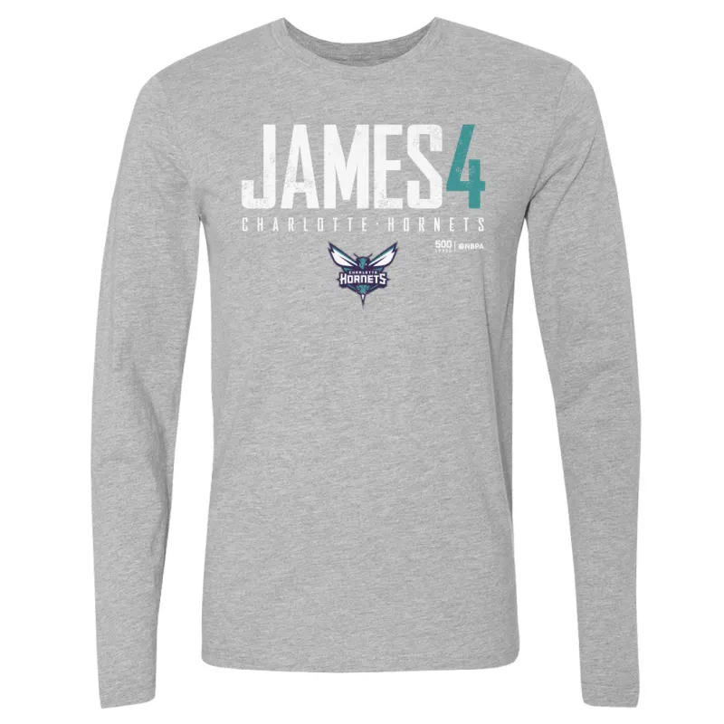 Sion James Charlotte Hornets Elite WHT sold by 500 Level