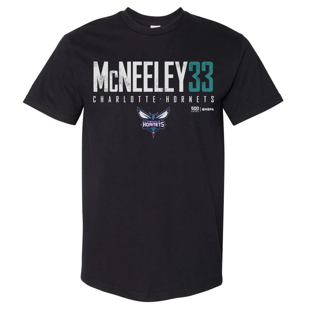 Liam McNeeley Charlotte Hornets Elite WHT sold by 500 Level