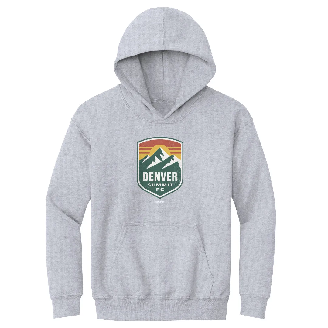 Denver Summit FC Vintage Primary Logo Gray WHT sold by 500 Level