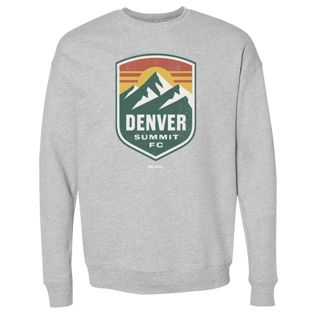 Denver Summit FC Vintage Primary Logo Gray WHT sold by 500 Level