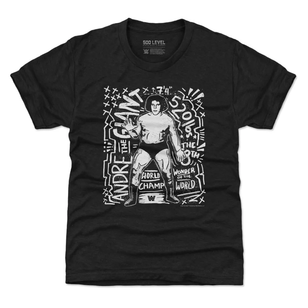 Andre The Giant Graphic WHT sold by 500 Level