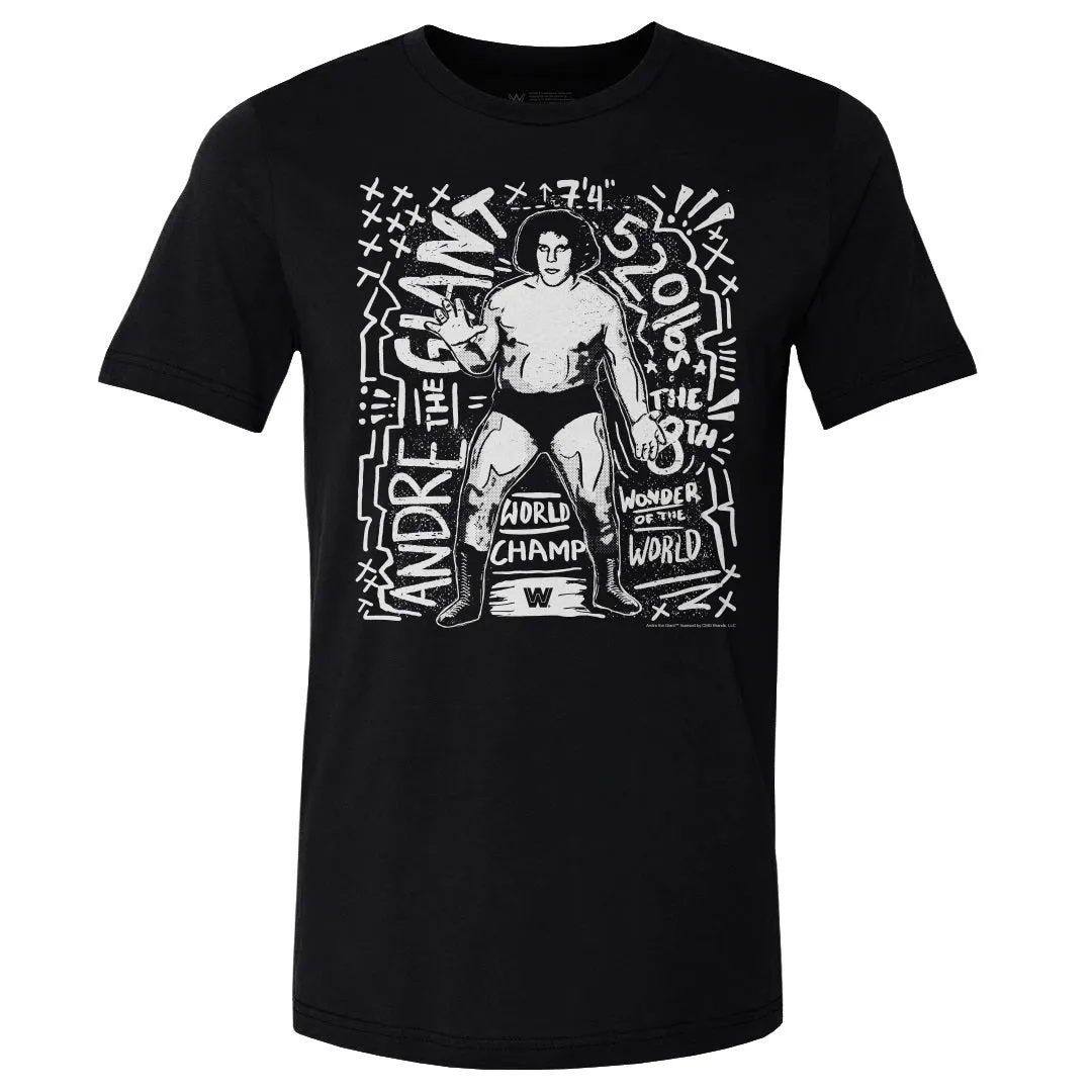 Andre The Giant Graphic WHT sold by 500 Level