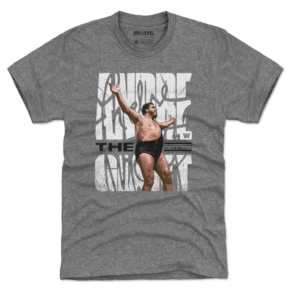 Andre The Giant Celebration WHT sold by 500 Level