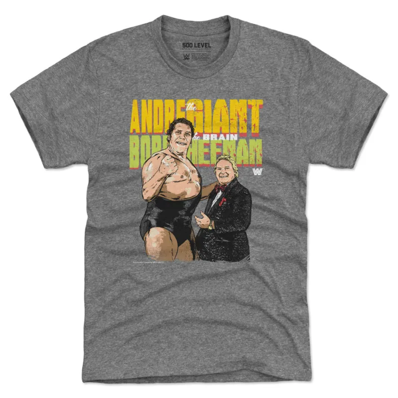 Andre The Giant & Bobby The Brain Heenan WHT sold by 500 Level