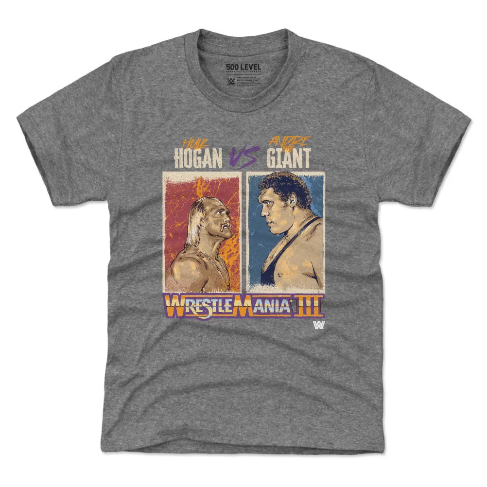 WrestleMania III Hulk Hogan Vs. Andre The Giant WHT sold by 500 Level product image thumbnail 2
