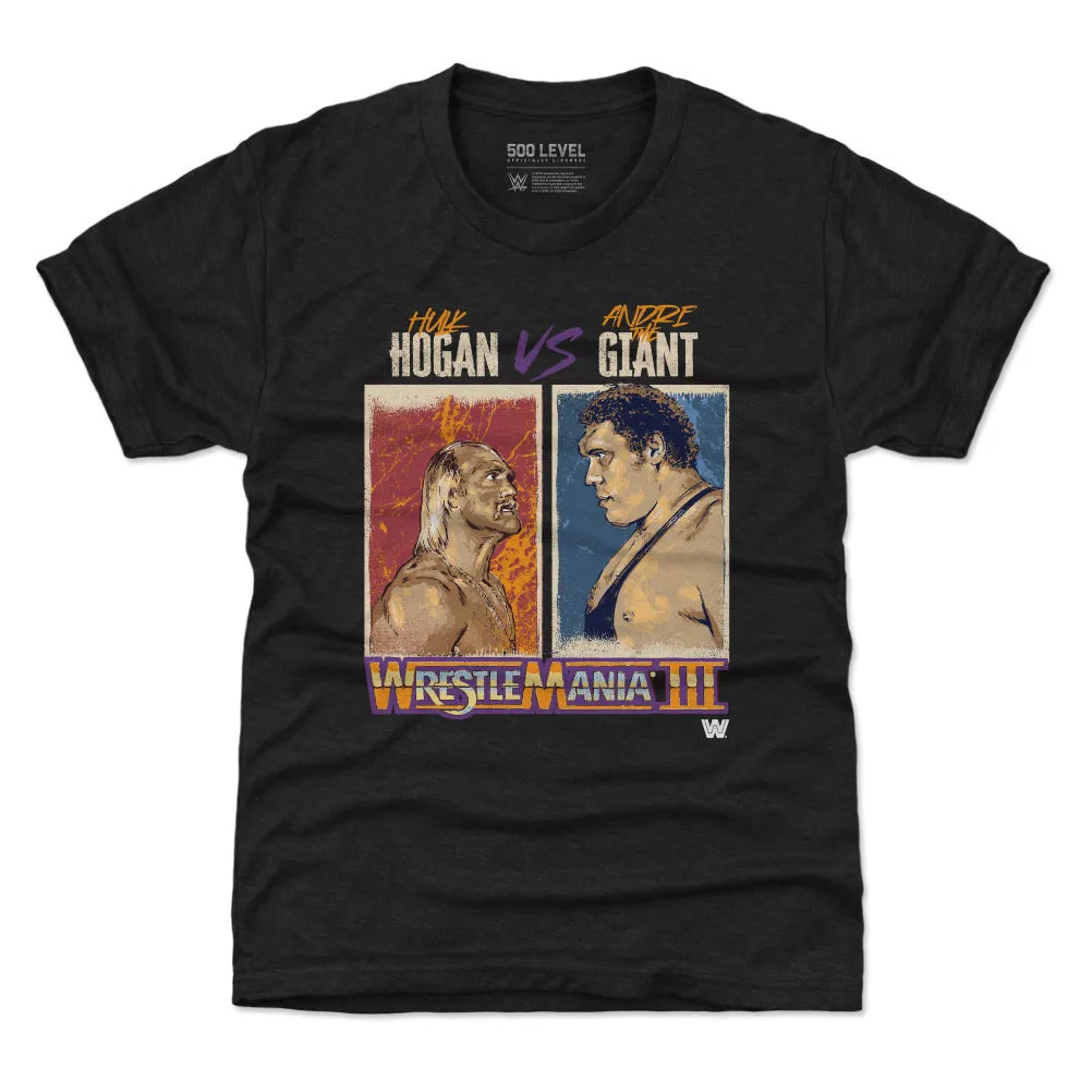 WrestleMania III Hulk Hogan Vs. Andre The Giant WHT sold by 500 Level