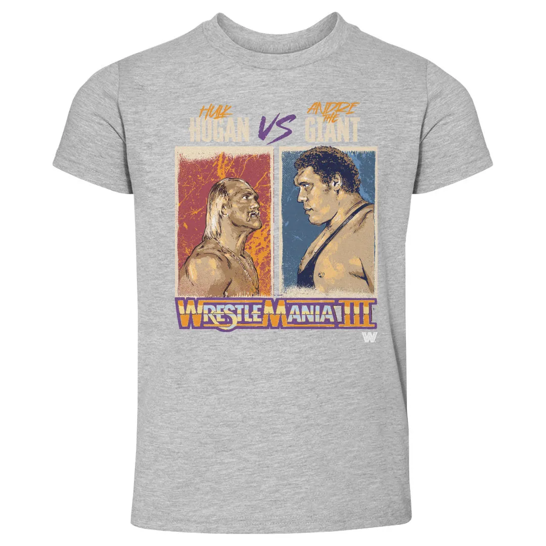 WrestleMania III Hulk Hogan Vs. Andre The Giant WHT sold by 500 Level