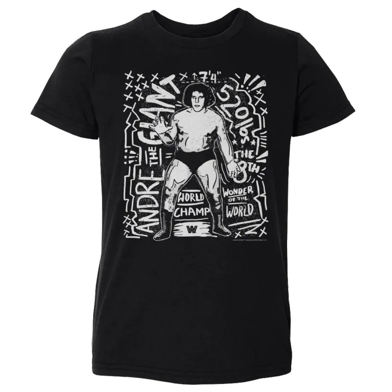 Andre The Giant Graphic WHT sold by 500 Level
