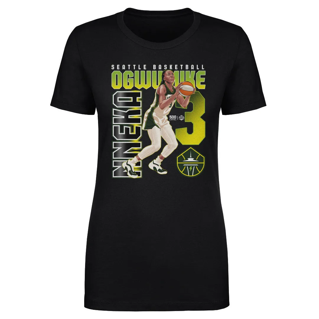 Nneka Ogwumike Seattle Storm Player Number WHT sold by 500 Level product image thumbnail 2