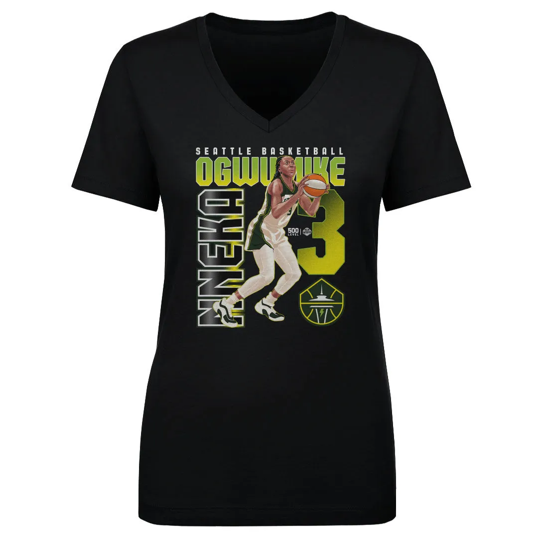 Nneka Ogwumike Seattle Storm Player Number WHT sold by 500 Level product image thumbnail 2