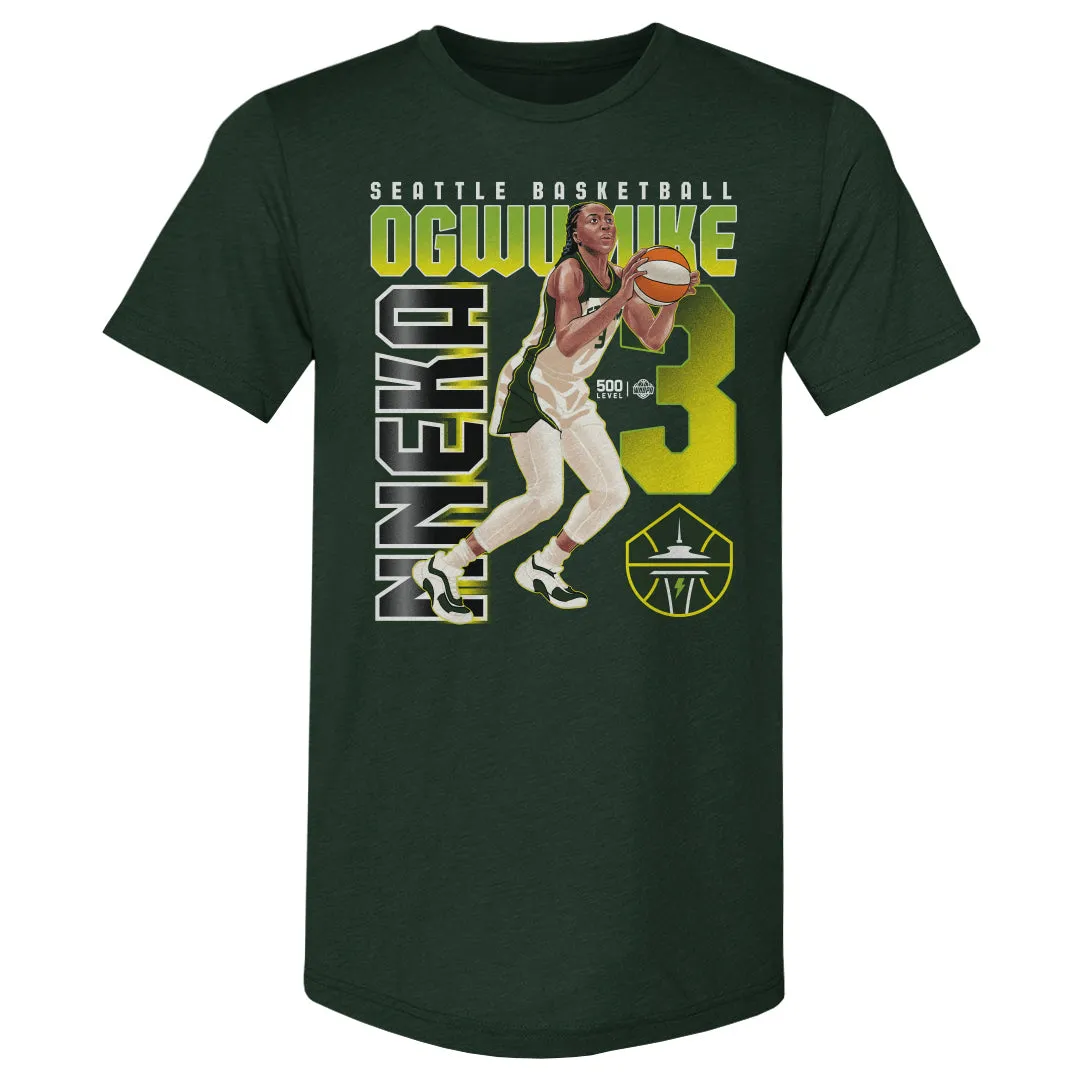 Nneka Ogwumike Seattle Storm Player Number WHT sold by 500 Level product image thumbnail 2