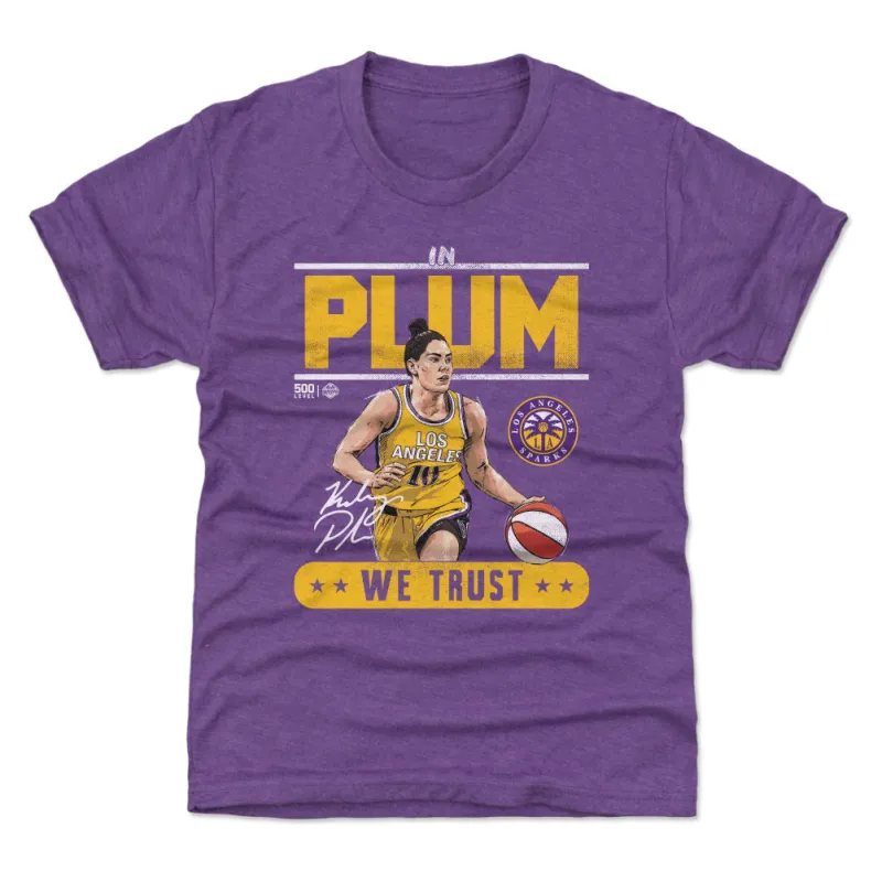 Kelsey Plum Los Angeles Sparks Trust WHT sold by 500 Level