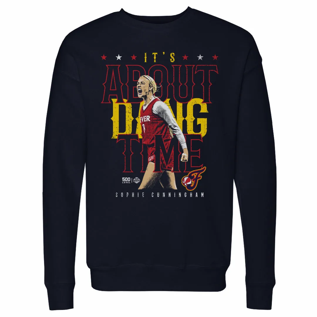 Sophie Cunningham Indiana It's About Dang Time WHT sold by 500 Level