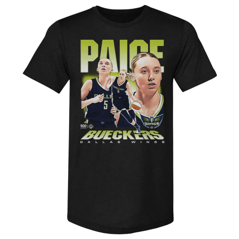 Paige Bueckers Dallas Wings Vintage WHT sold by 500 Level
